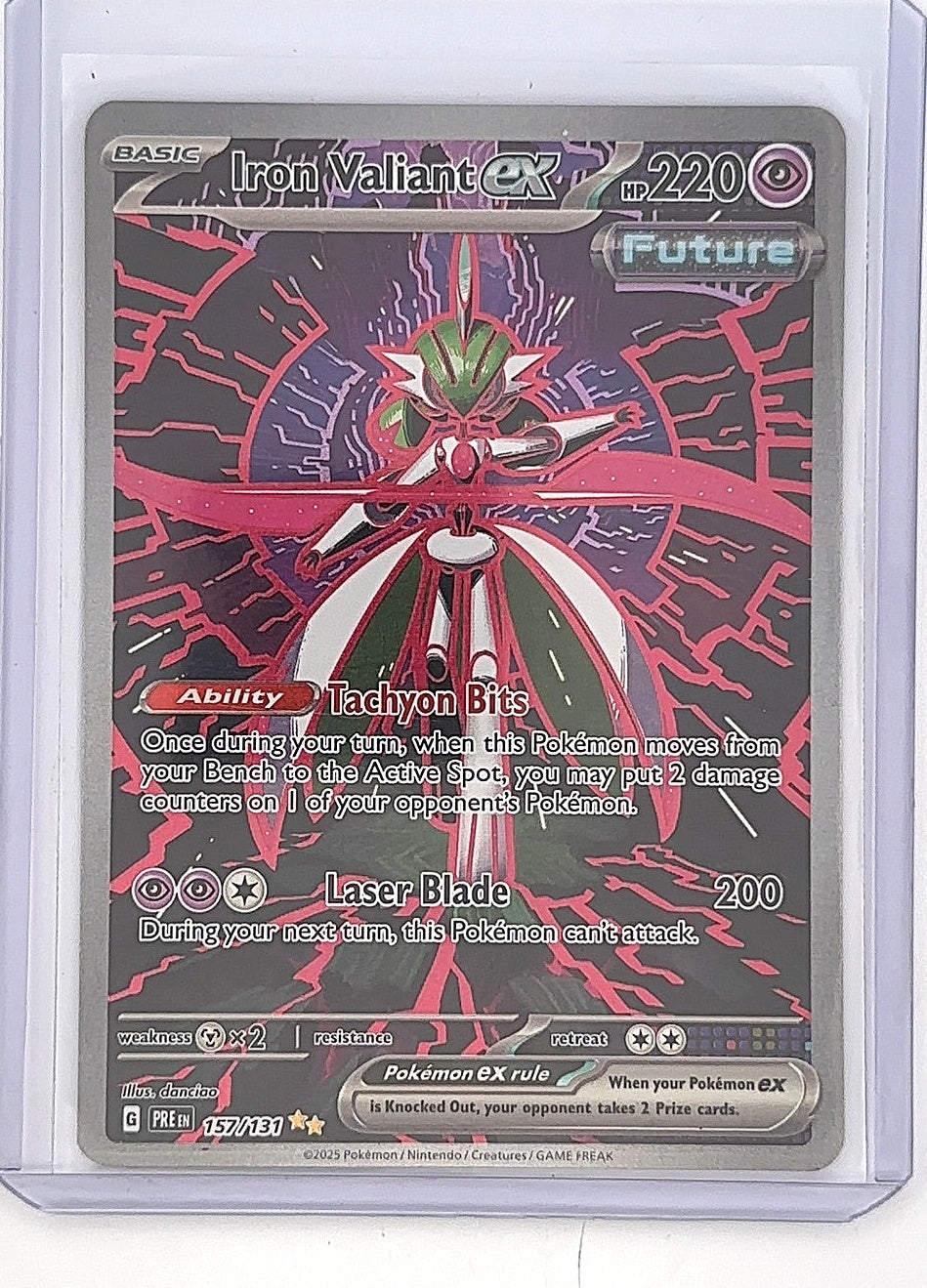 Iron Valiant ex #157/131 — front