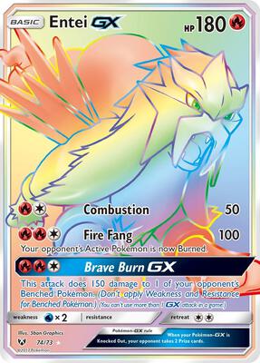 Entei GX (Secret) #74/73 — stock