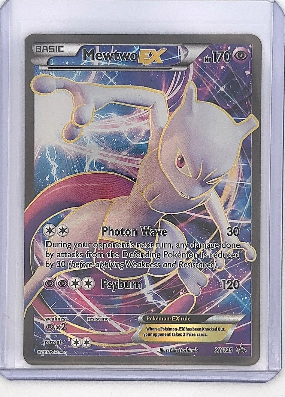 Mewtwo EX - XY125 #XY125 — front