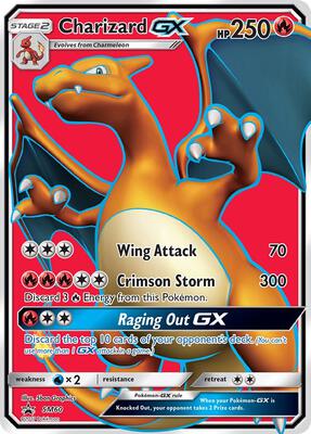 Charizard GX - SM60 #SM60 — stock