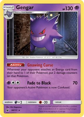 Gengar #38/111 — stock
