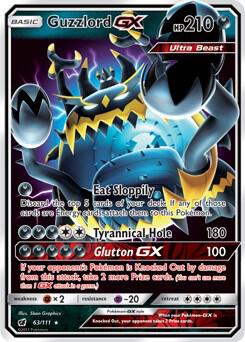 Guzzlord GX #63/111 — stock