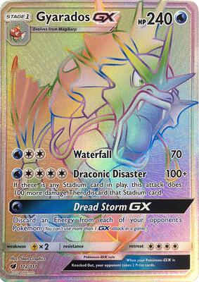 Gyarados GX (Secret) #112/111 PSA MINT 9 — stock