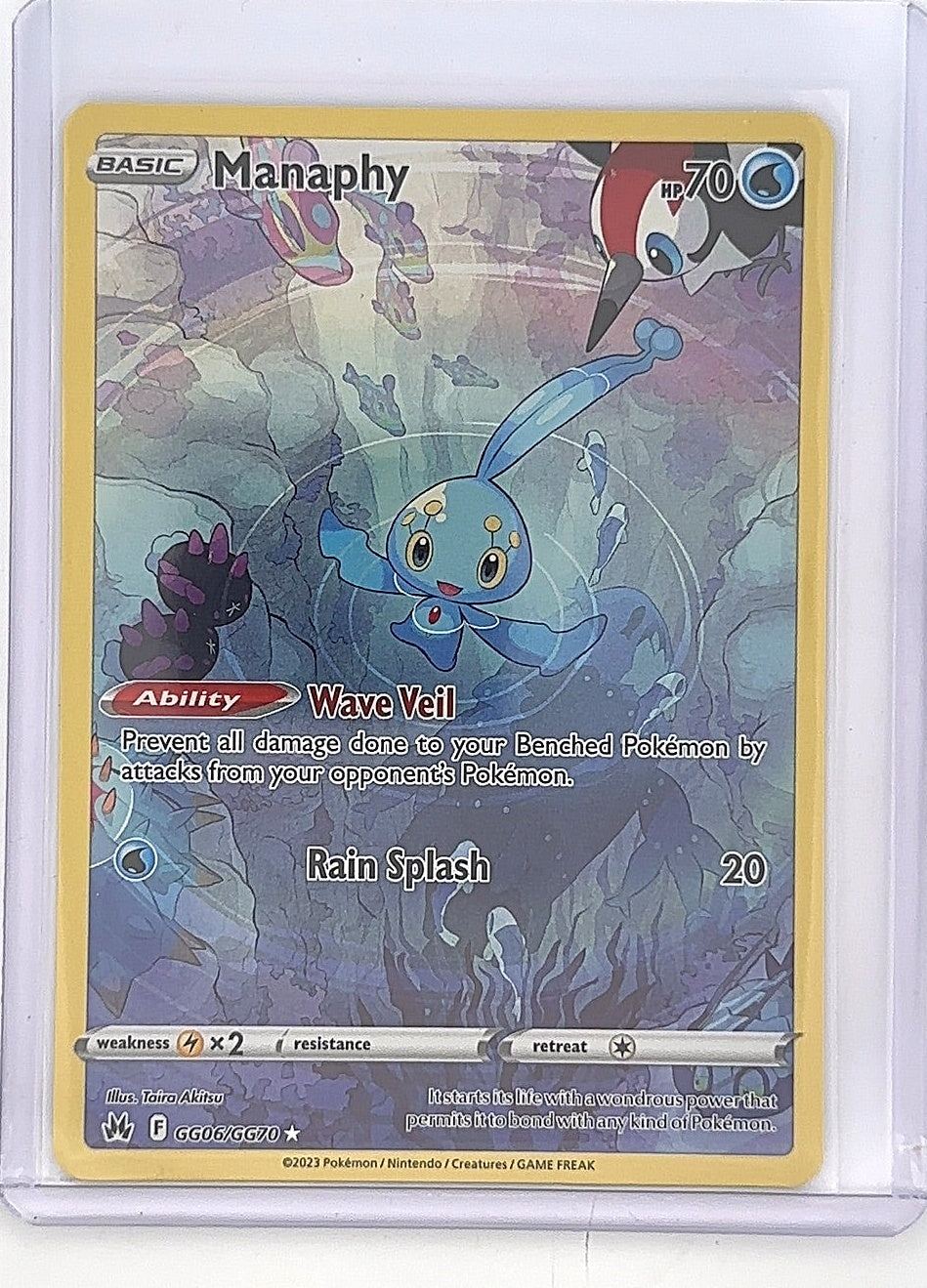 Manaphy #GG06/GG70 — front