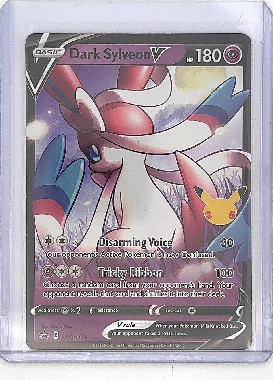 Dark Sylveon V - SWSH134 #SWSH134 — front