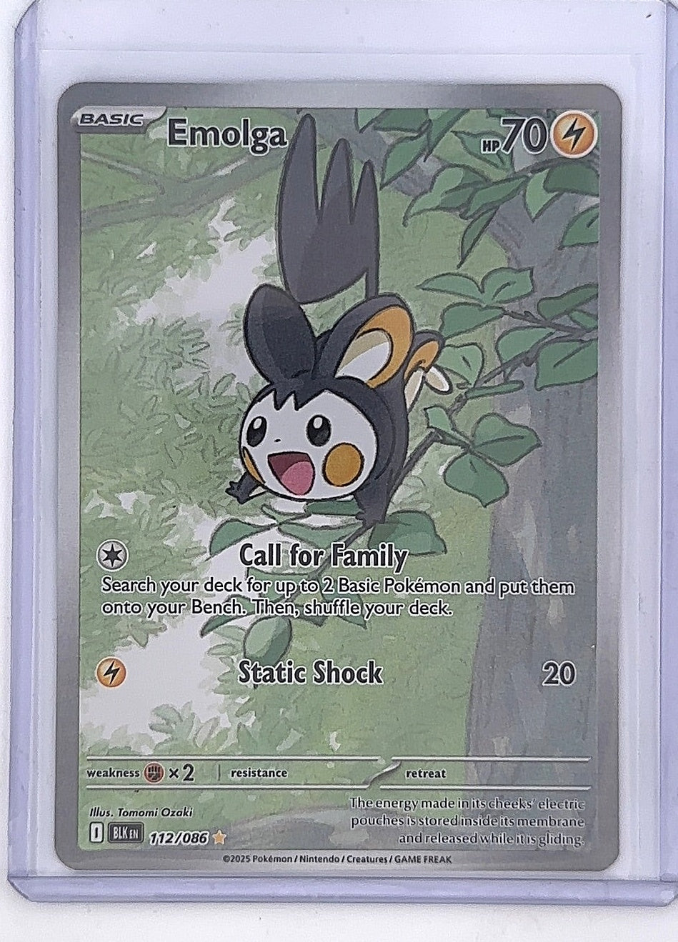 Emolga - 112/086 #112/086 — front