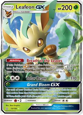 Leafeon GX #13/156 — stock