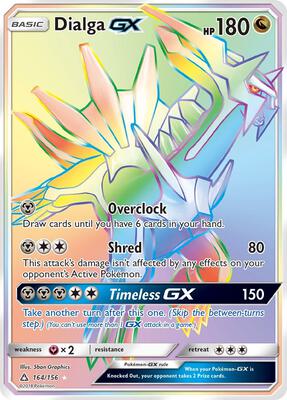 Dialga GX (Secret Rare) #164/156 — stock