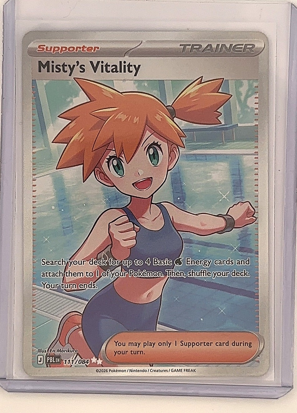 Misty's Vitality - 111/084 #111/084 — front