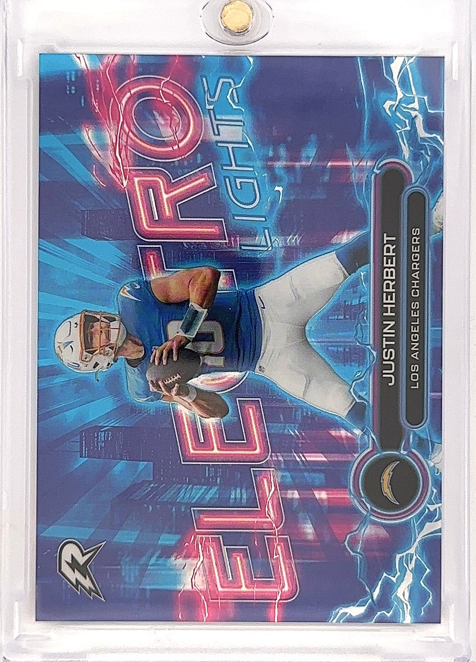 2025 Topps Resurgence Electro Lights Justin Herbert #EL-15 — front