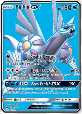 Palkia GX (Full Art) #119/131 — stock