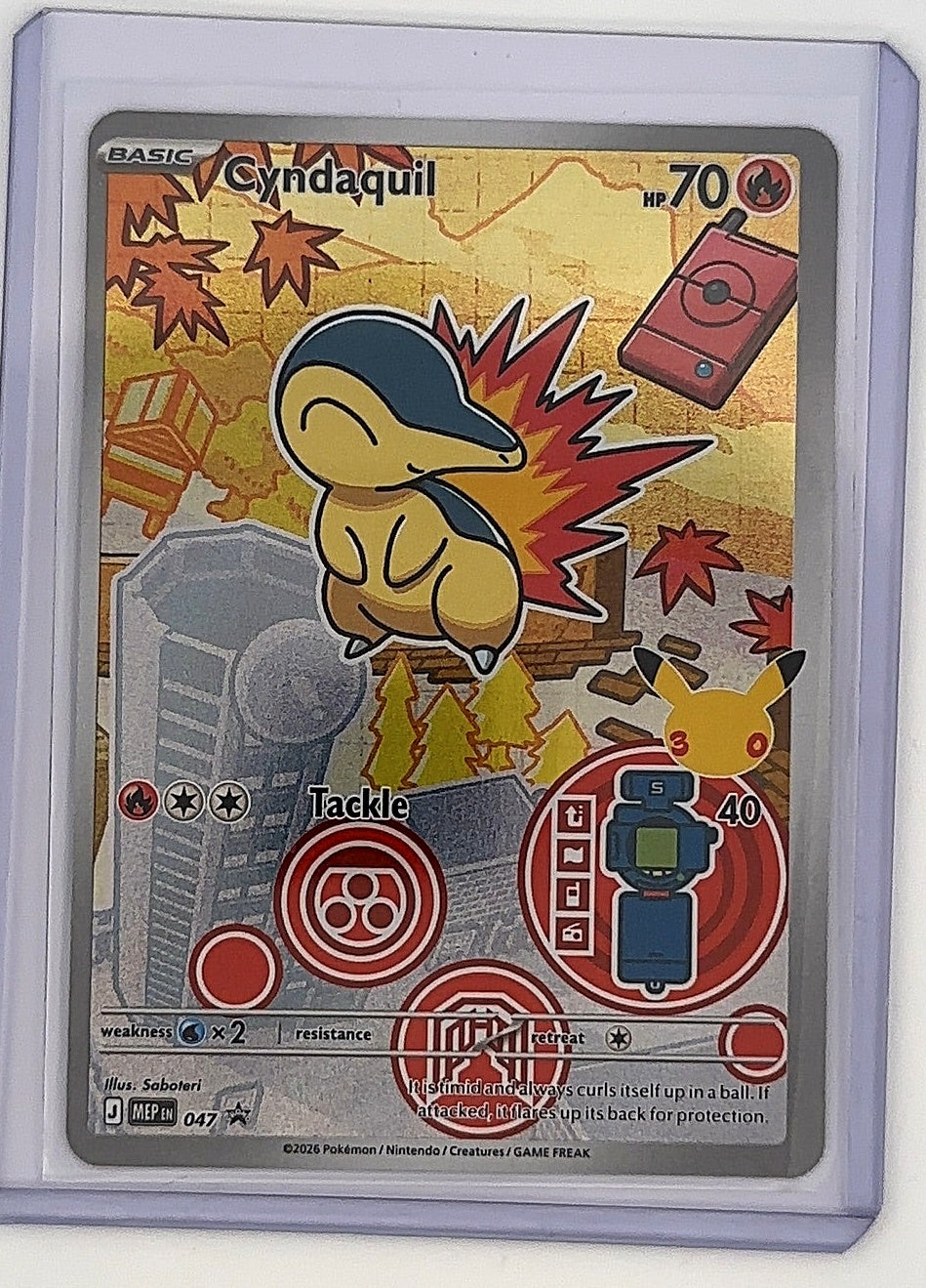 Cyndaquil - 047 #047 — front