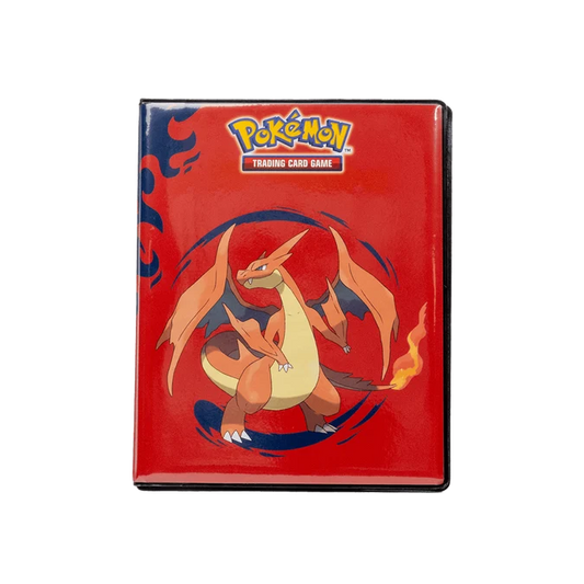 Mega Charizard X and Mega Charizard Y 4-Pocket Portfolio