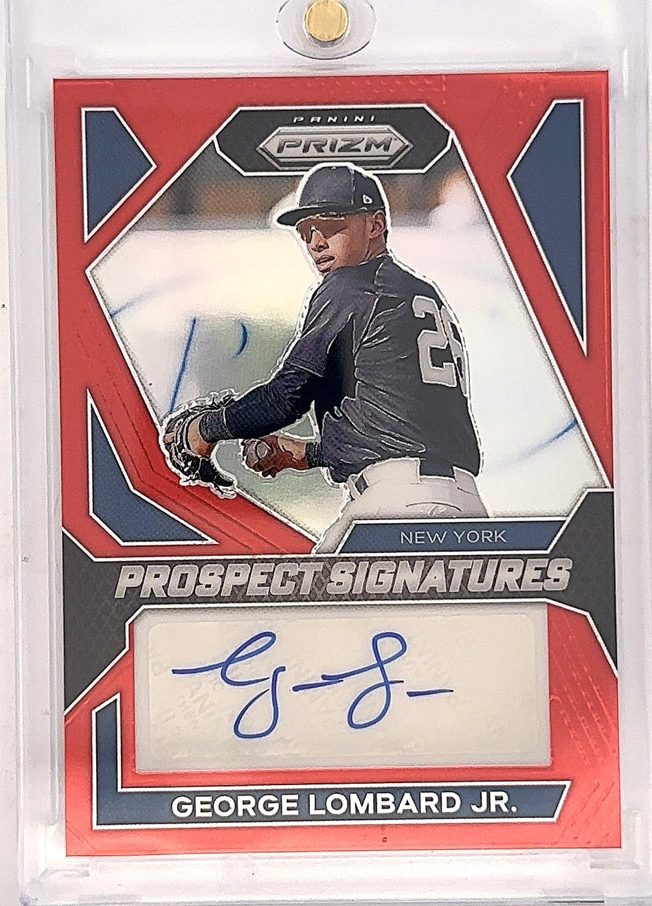 George Lombard Jr. Prospect Signatures 24/99 — front
