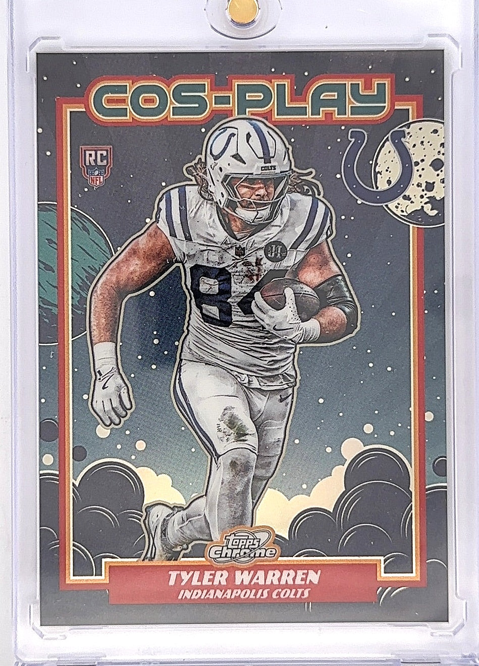 2025 Topps Cosmic Chrome Cos Play Tyler Warren #CP-11 — front