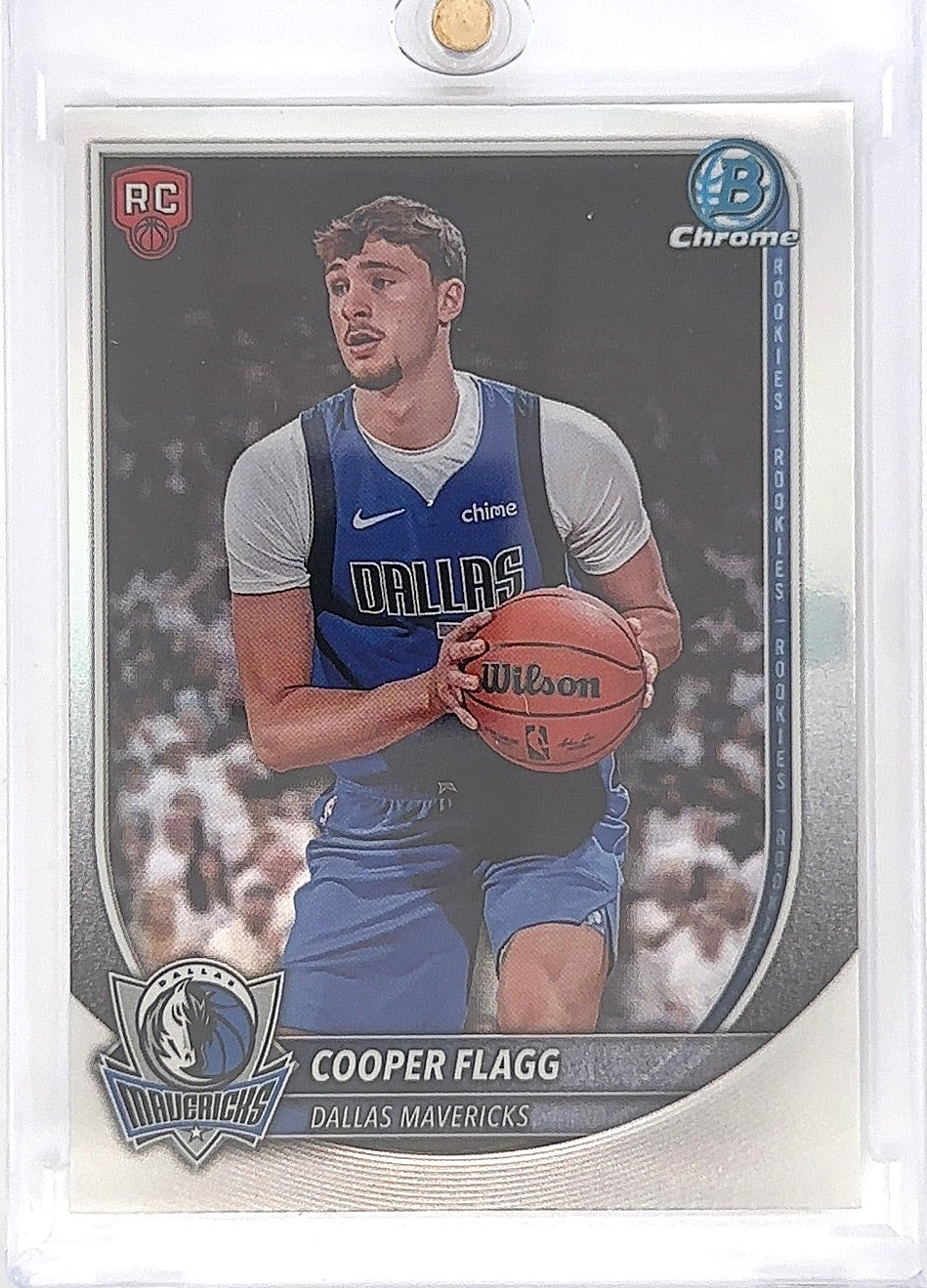 2025 Bowman Red Rookie Cooper Flagg [Holo Refractor] #BRR-1 — front