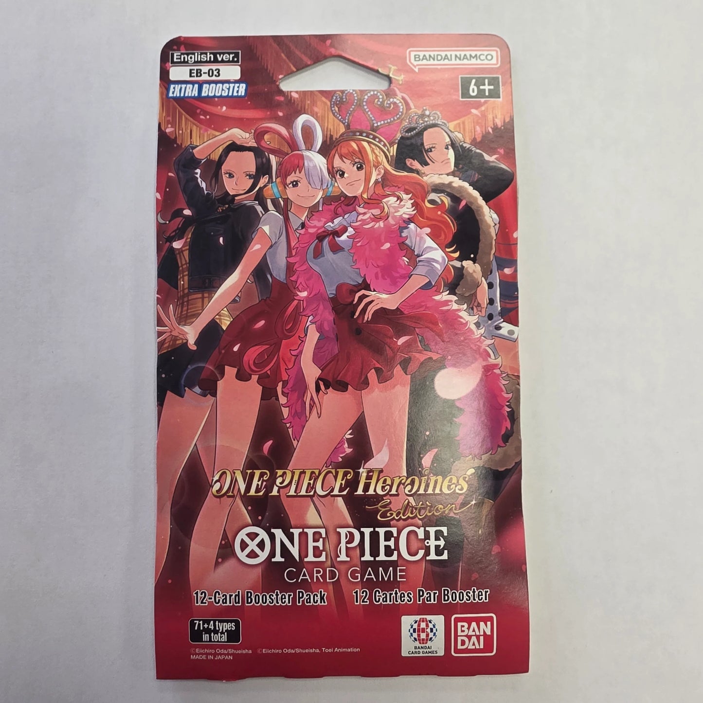 One Piece Heroines Edition Sleeved Booster Pack - Extra Booster: One Piece Heroines Edition (EB-03-04)