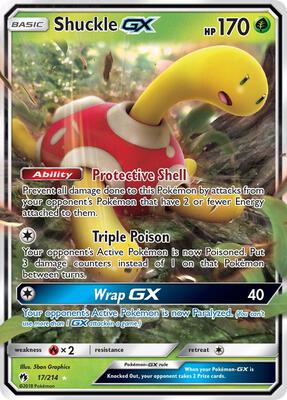 Shuckle GX #17/214 — stock