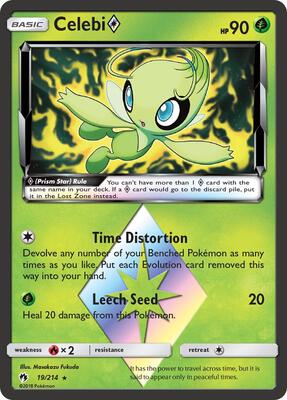 Celebi Prism Star #19/214 — stock