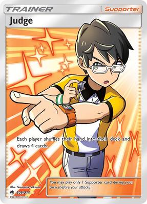 Judge (Full Art) #209/214 — stock