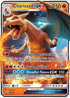 Charizard GX - SM195 #SM195 — stock
