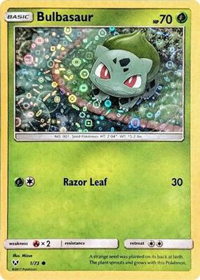 Bulbasaur - 1/73 (General Mills Promo) #001/073 — stock