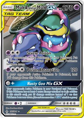 Muk & Alolan Muk GX (197) (Full Art) #197/214 — stock