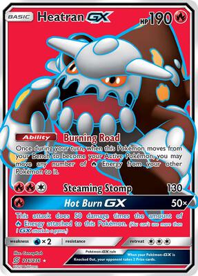 Heatran GX (Full Art) #216/236 — stock