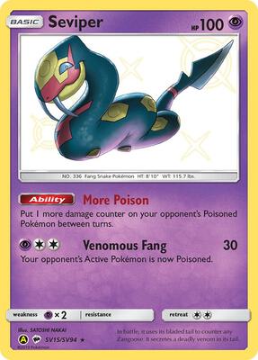 Seviper #SV15/SV94 — stock