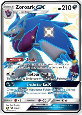 Zoroark GX - 77a/73 #077a/073 — stock