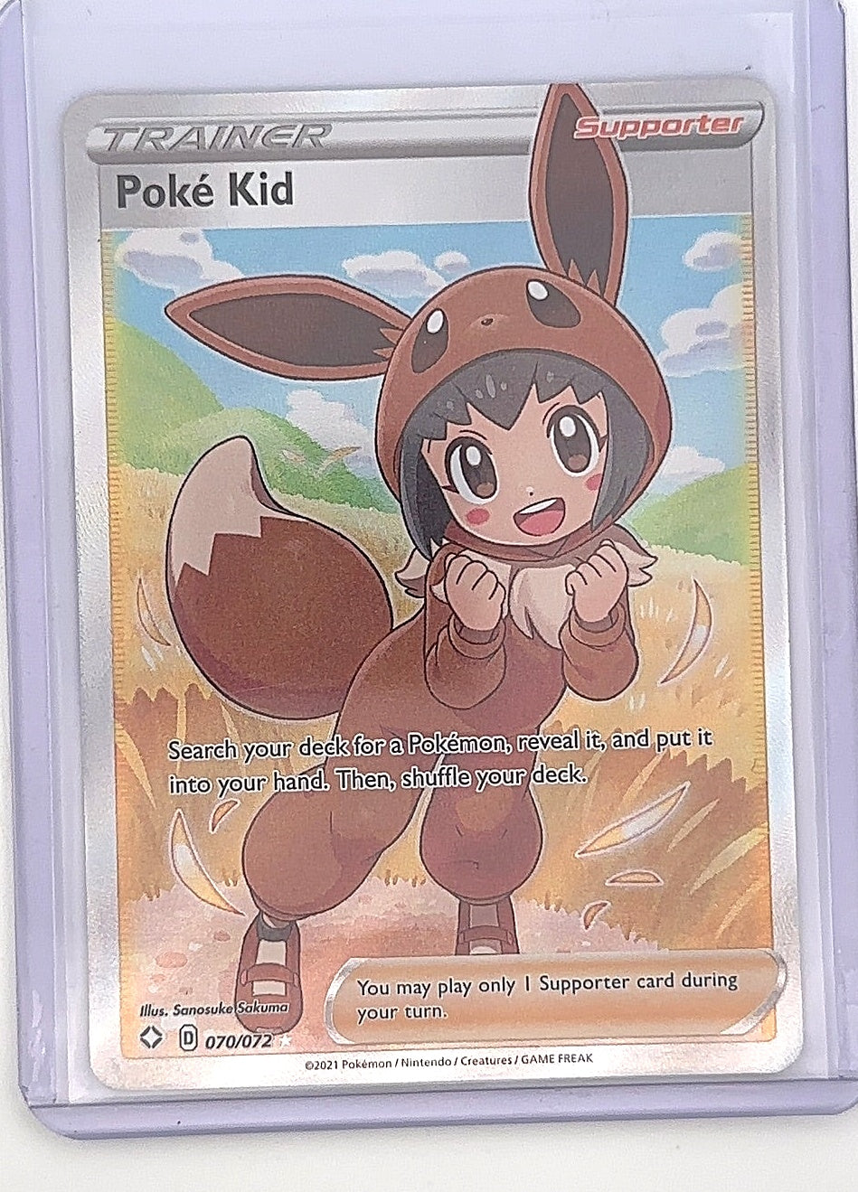 Poke Kid (Full Art) #070/072 — front