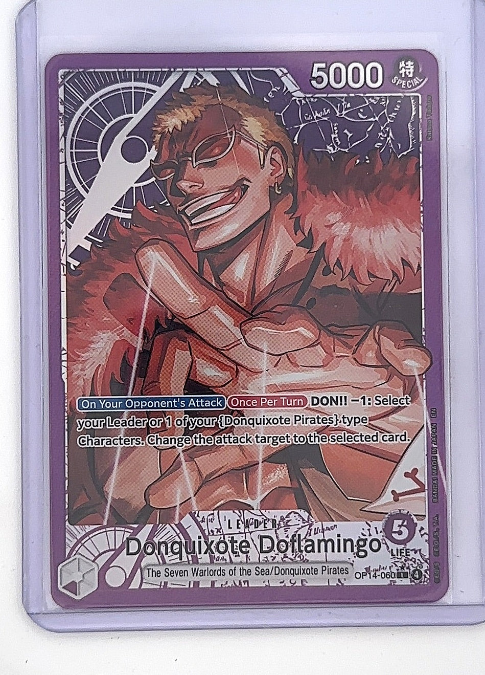 Donquixote Doflamingo OP14-060 — front