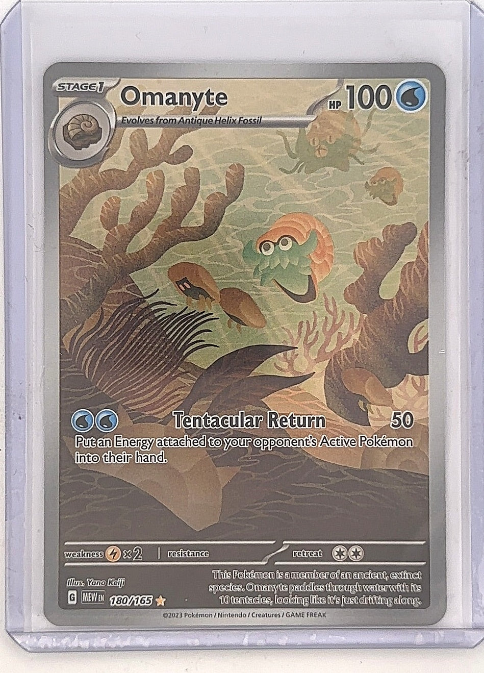 Omanyte - 180/165 #180/165 — front