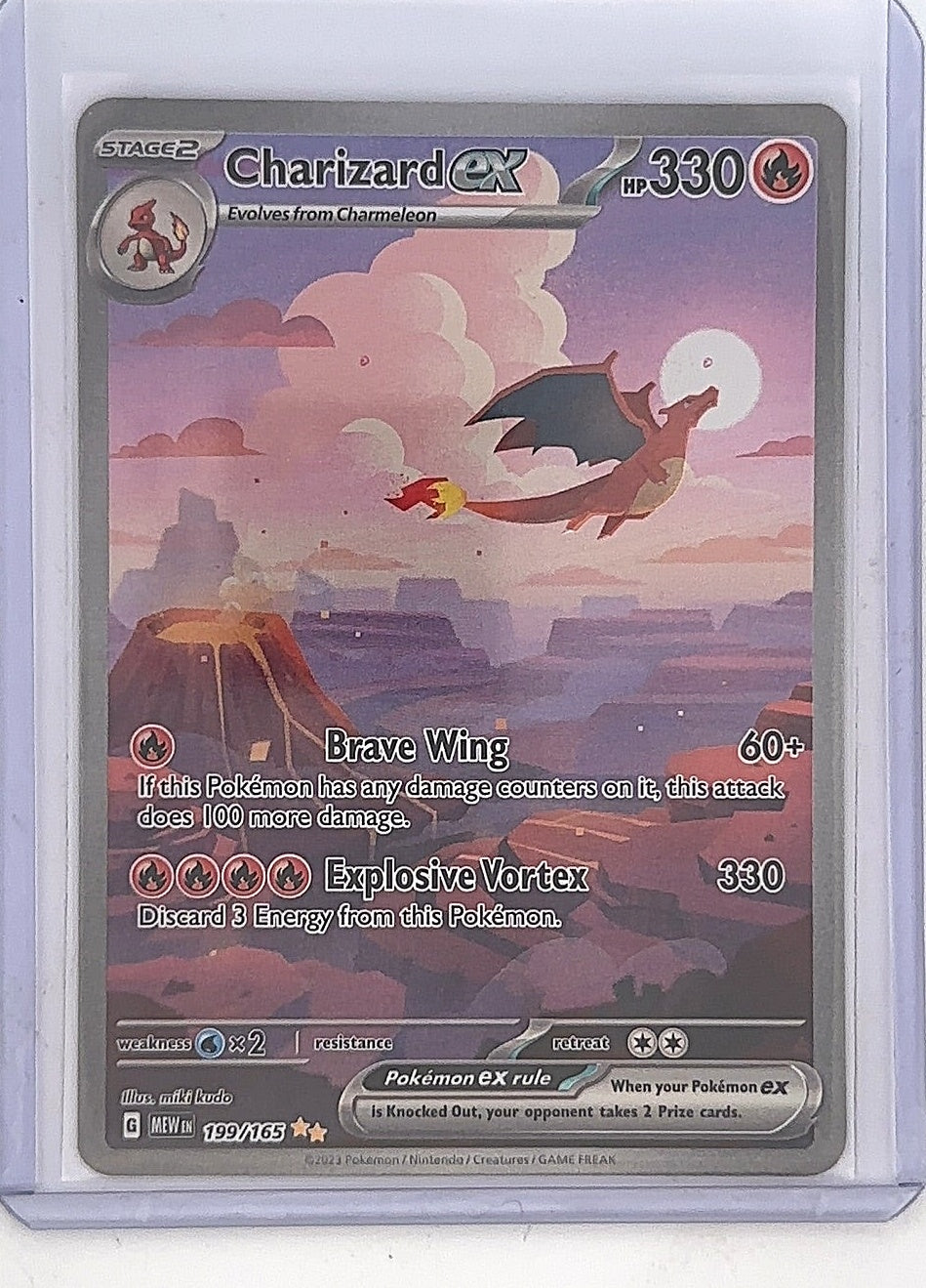Charizard ex - 199/165 #199/165 — front
