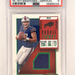 Josh Allen 2018 Panini Contender Rookie Ticket Swatch PSA MINT 9 — front