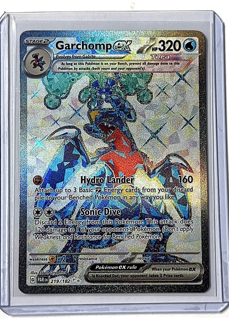Garchomp ex - 219/182 #219/182 — front