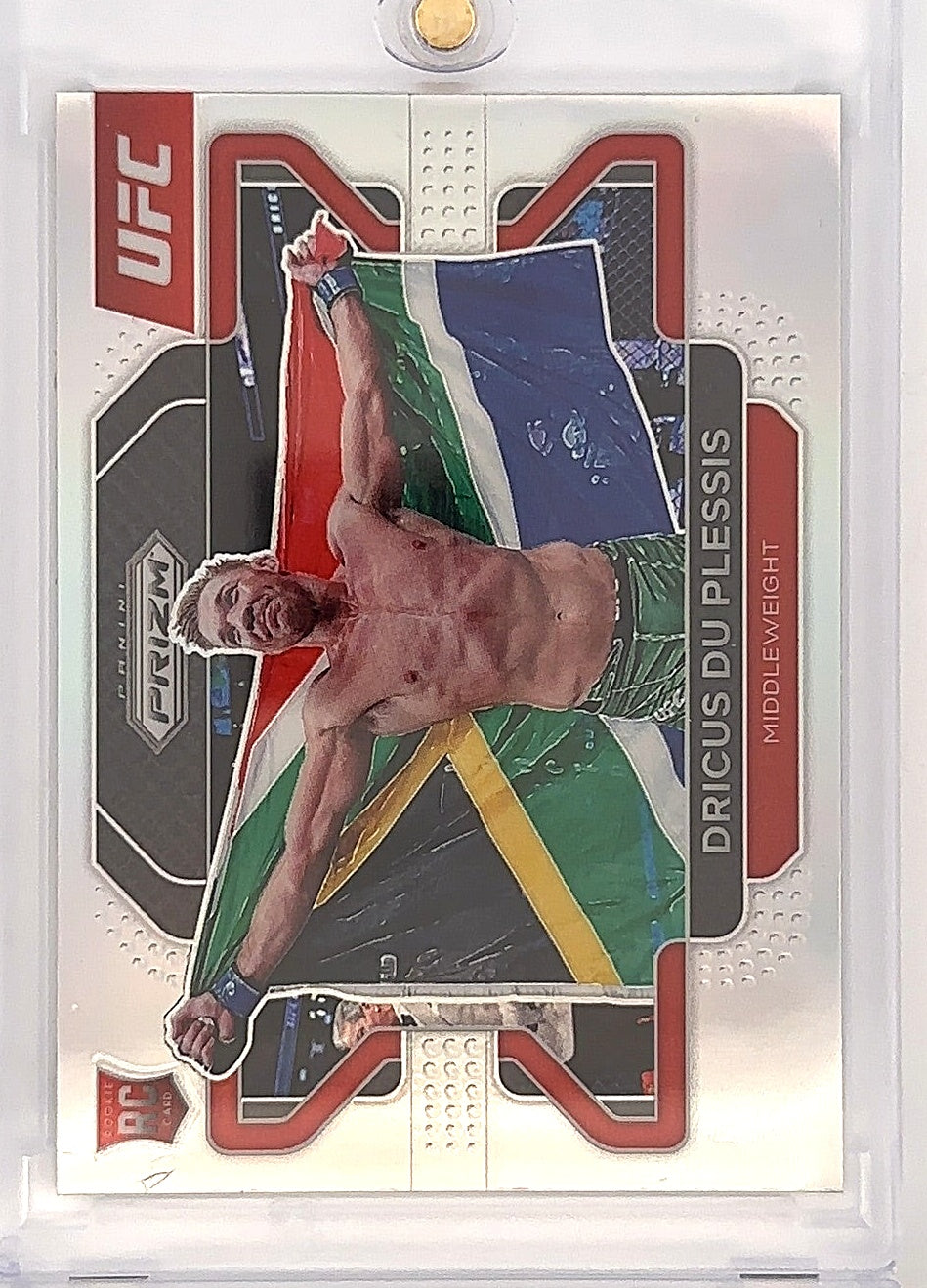 Dricus Du Plessis Prizm Refractor RC — front