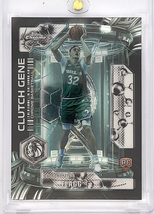 2025 Topps Chrome Update Clutch Gene Cooper Flagg #CG-11 — front