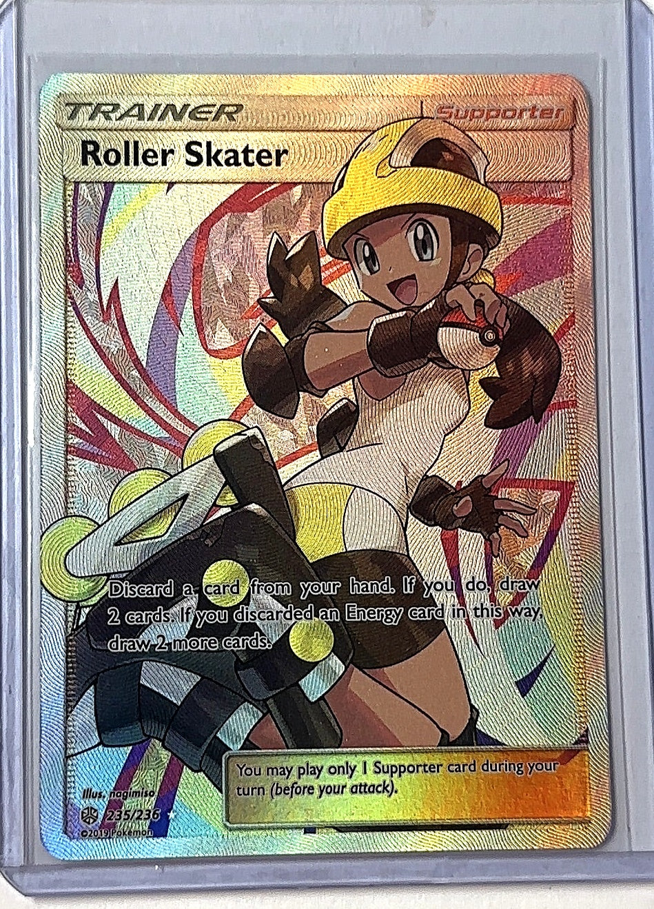 Roller Skater (Full Art) #235/236 — front