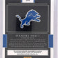 2020 Panini Impeccable D'Andre Swift [Helmet, Patch Autograph Glove] #109 — back