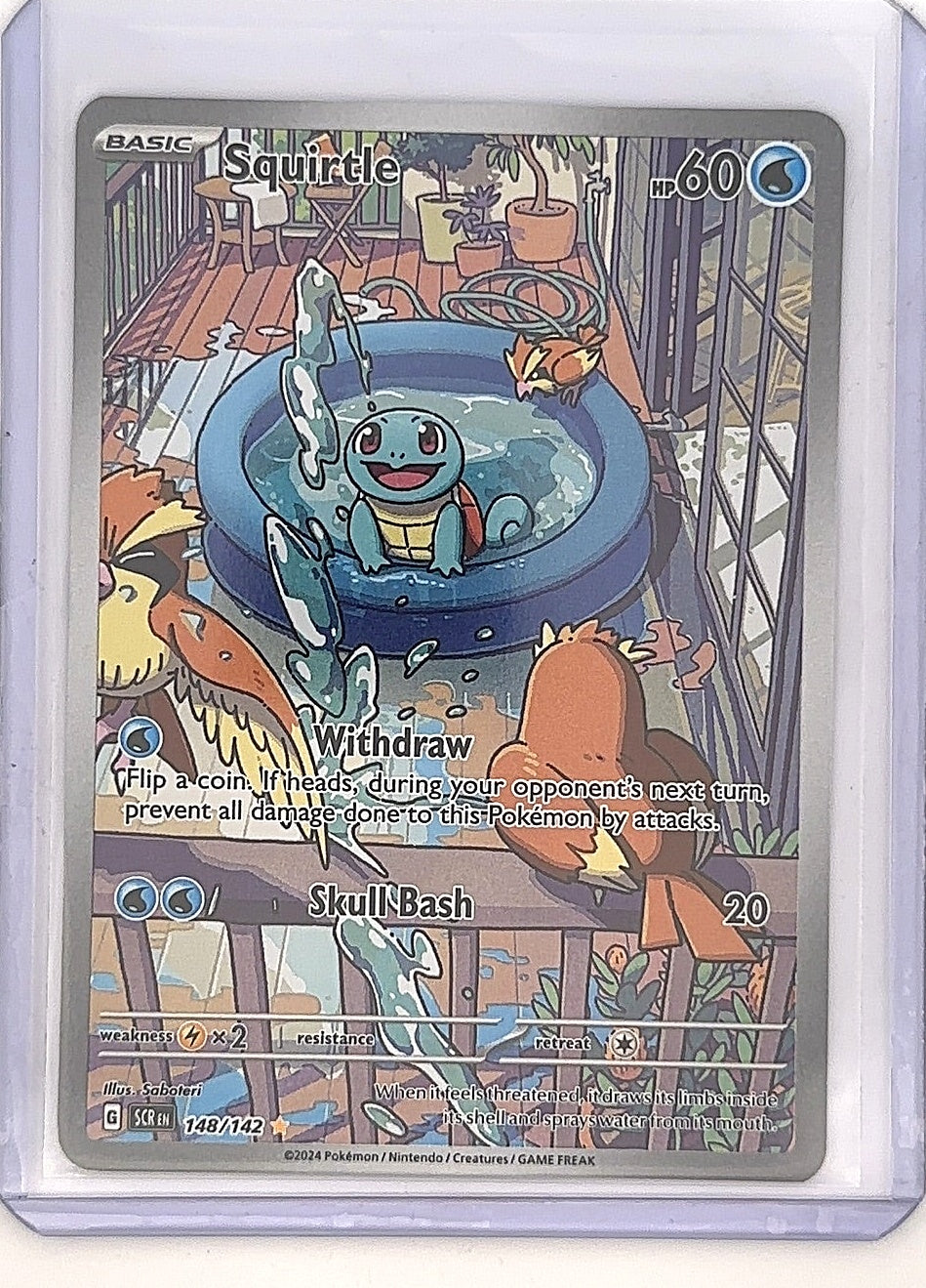 Squirtle #148/142 — front