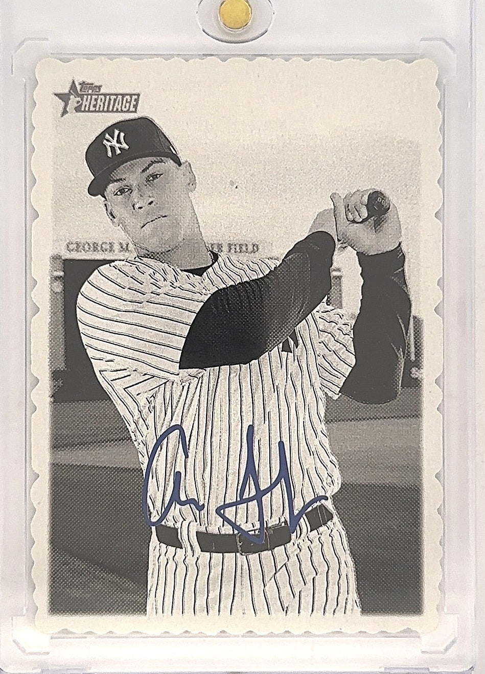 2023 Topps Heritage Aaron Judge 4 of 30 Photos — front