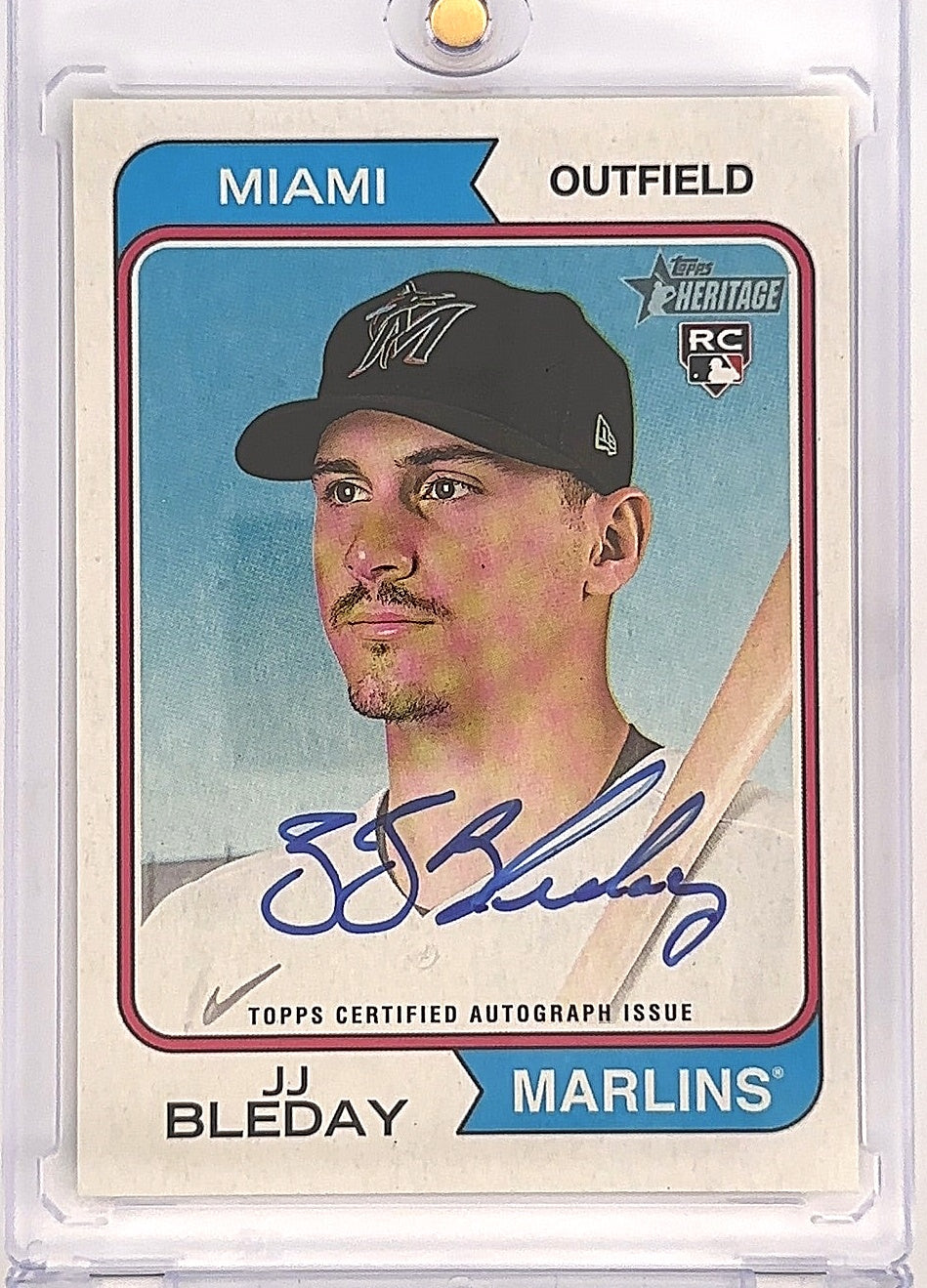 2023 Topps Heritage Real One Autographs JJ Bleday #ROA-JBY — front