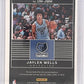 2024 Panini Obsidian Unbreakable Memorabilia Jaylen Wells [Pink] #UM-JWM — back