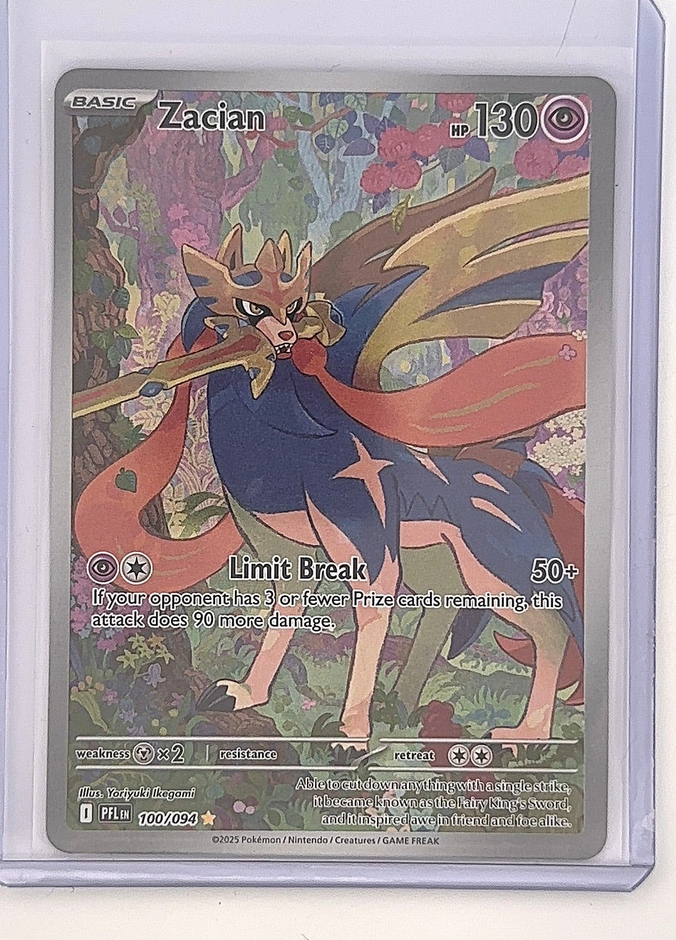Zacian - 100/094 #100/094 — front