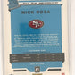 Nick Bosa Rated Rookie Donruss Autograph 40/50 — back