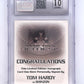 Tom Hardy 2002 Rittenhouse Star Trek Nemesis #NA3 Autograph CGC MINT 9 — back