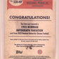 2023 Bowman Chrome University 1955 Autographs Michael Penix Jr. [Orange] #55B-MP — back