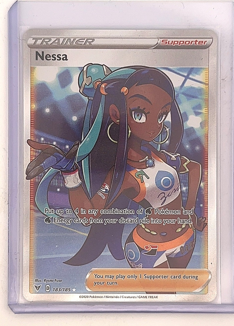 Nessa (Full Art) #183/185 — front