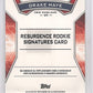 2024 Topps Resurgence Rookie Signature Drake Maye #RRS-DM — back